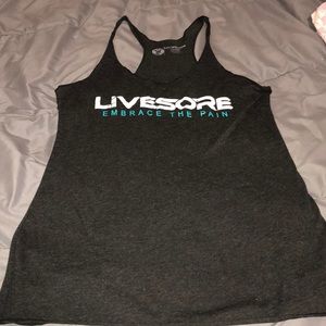Live sore Crossfit tank top. Size large.